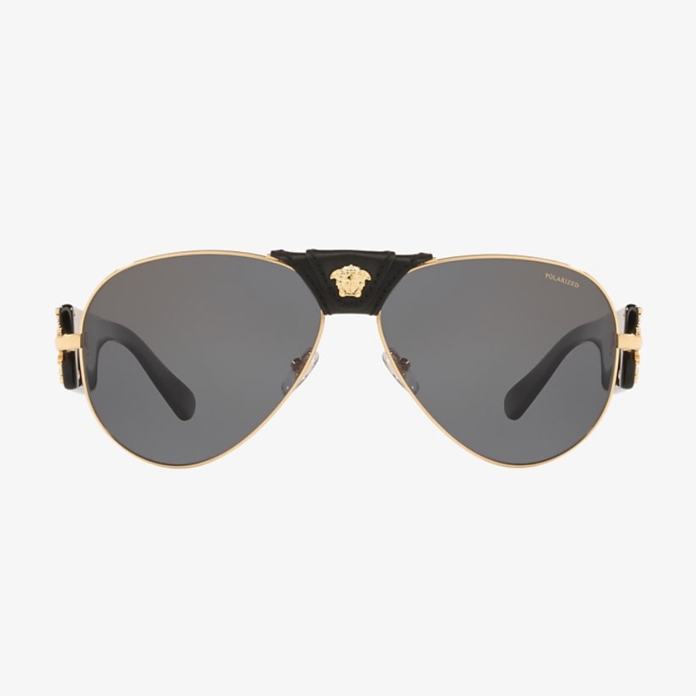 VERSACE Unisex VE2150Q Polarized Brand New $350